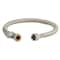 Quickfitting 1/2in Push-to-Connect Straight Valve x 1/2in FIP x 24in Length Faucet Connector Hose LF747SR - alternate 1